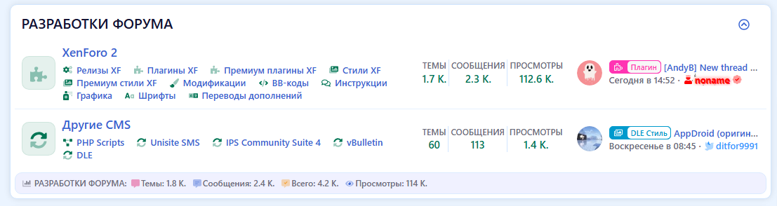 [aprodam.ru] [XENDEEP] Category Statistics Plus