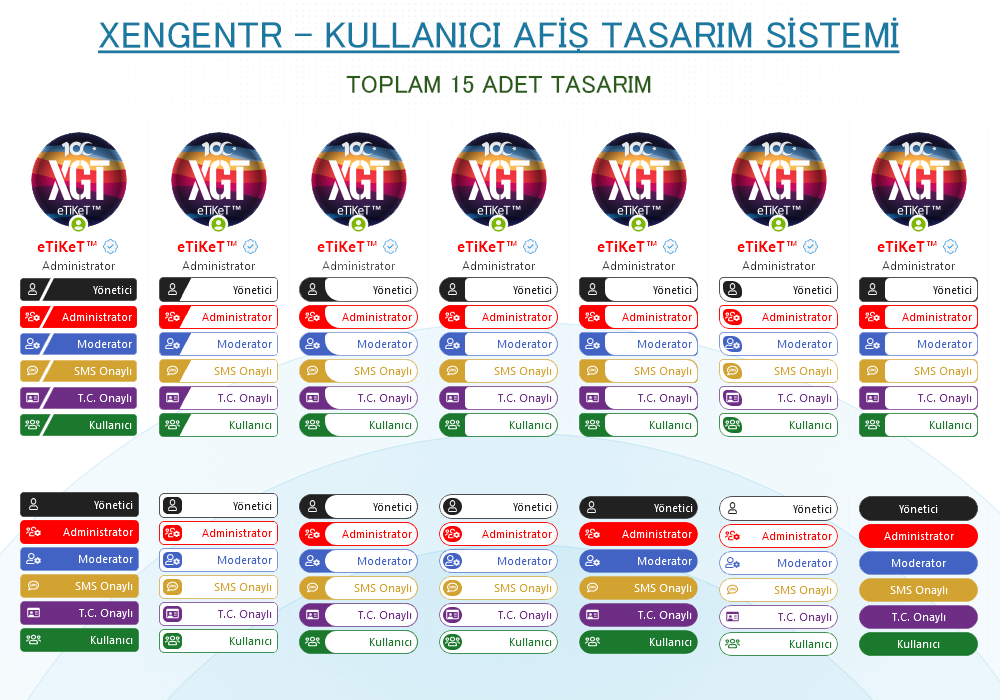 [aprodam.ru] [XenGenTr] Kullanici afis tasarım sistemi | User poster design system