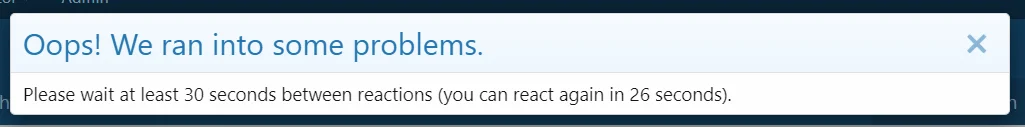 [aprodam.ru] XFCoder :: Wait Time Between Reactions
