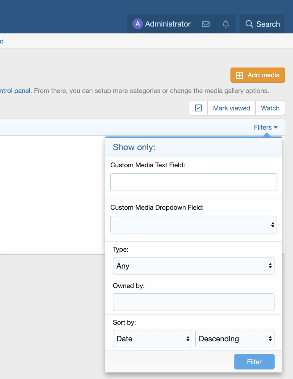 [aprodam.ru] [vbresults.com] Filter Media Fields