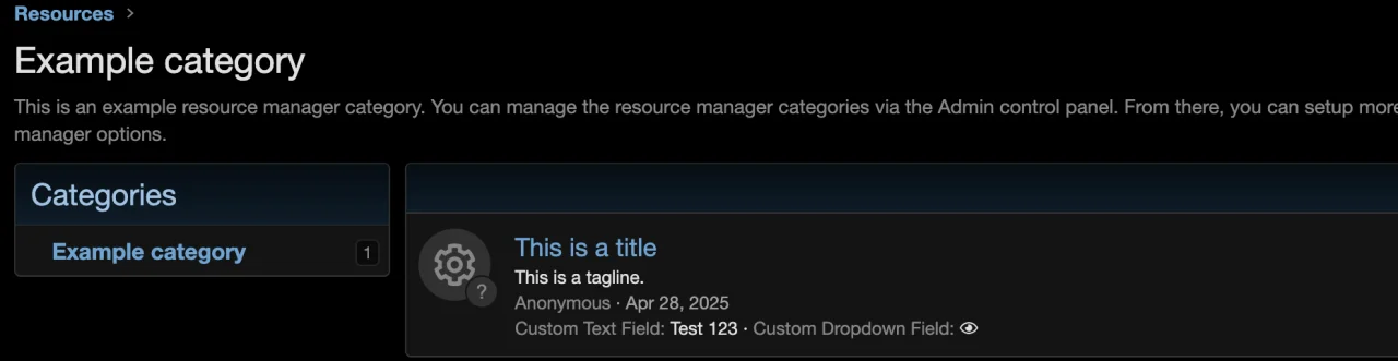[aprodam.ru] [vbresults.com] List Resource Fields