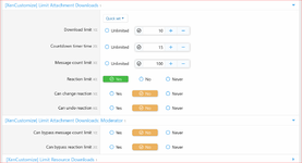 [XenCustomize] Limit Attachment Downloads