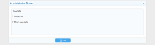 [OzzModz] Admin Notes