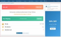 [XenCustomize] Limit Attachment Downloads