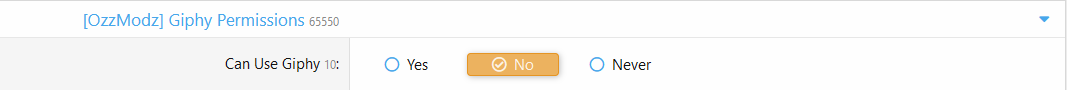 [OzzModz] Giphy Permissions