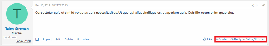 [OzzModz] Hide Quote/Reply Buttons In Thread