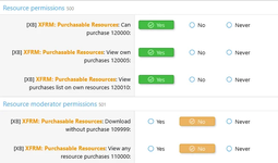 [XB] XFRM: Purchasable Resources