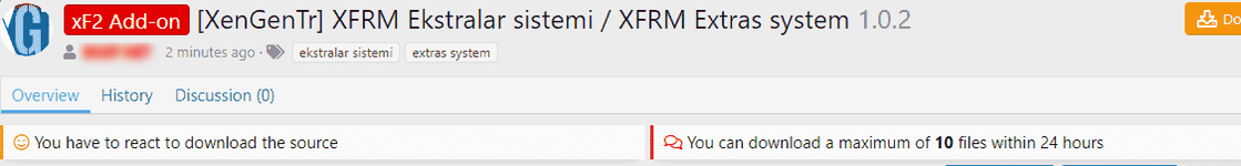 [XenGenTr] XFRM Ekstralar sistemi/RM Ekstra/XFRM Extras system