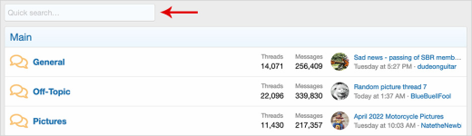 [AndyB] Quick Search