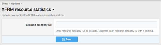 [AndyB] XFRM resource statistics