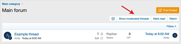 [AndyB] Show moderated threads