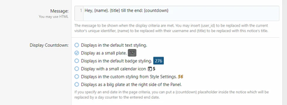 [cv6] Notice Countdown