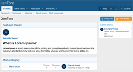 [AndyB] Featured threads
