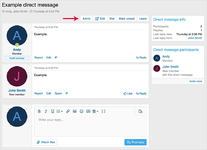 [AndyB] Direct message admin