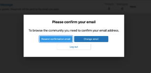 STOP - Please confirm your email