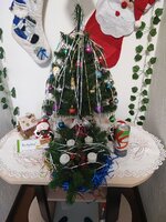 Новый год. Праздник. Маленькая ёлочка.