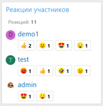 [XENDEEP] Reaction Summary