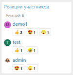 [XENDEEP] Reaction Summary