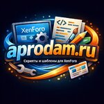 Сделай логотип для форума с надписью aprodam.ru по тематике скрипты и шаблоны для Xenforo1.jpg