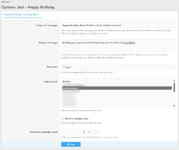 [Jack] Happy Birthday Emails