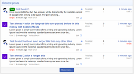 Recent Posts 2 by Siropu