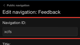 FA Icon for Public Navigation