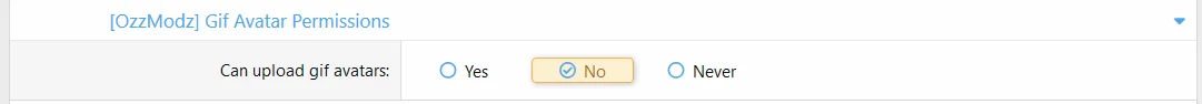 [OzzModz] Gif Avatar Permissions