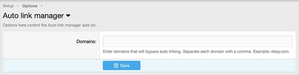 [AndyB] Auto link manager