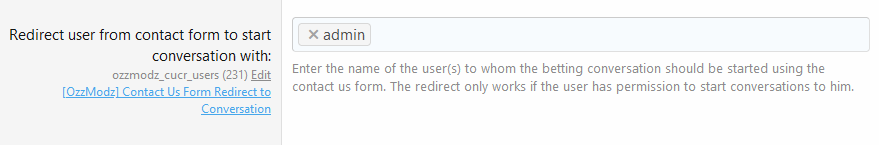 [OzzModz] Contact Us Form Redirect to Conversation
