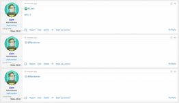 [Liam W] (RIP) Mentions Mini Avatars