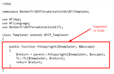 Удалить авторские права [XenGenTr] Forum istatistik sistemi