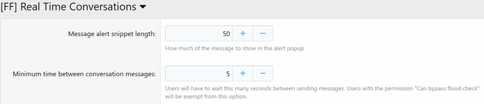 [FF] Realtime Conversations
