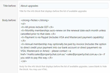 [Hampel] Account Upgrades Info