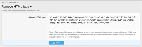 [AndyB] Remove HTML tags