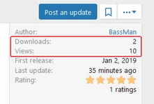 [cXF] Hide resource downloads or views count