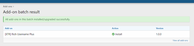 [XTR] Rich Username Plus