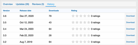 [AndyB] XFRM remove history download