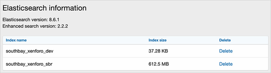 [AndyB] Elasticsearch information