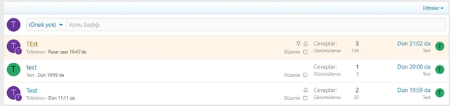 Выделить закрепленные темы