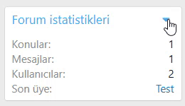 Сделайте свои виджеты включенными и выключенными