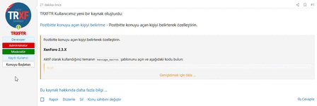 Указание человека, открывшего тему в постбите