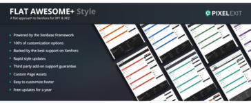 [PixelExit] Flat Awesome Light / Dark