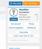 [cXF] Account widgets