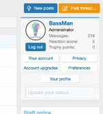 [cXF] Account widgets