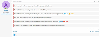 [XenConcept] Hide BBCode