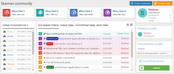 [SVG] Quick Access Menu