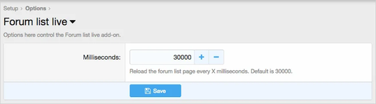 [AndyB] Forum list live