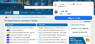 [VNXF] Google One Tap Login