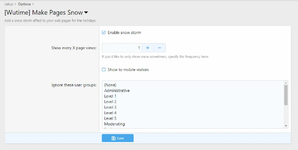 [Wutime] Snow Storm Effect
