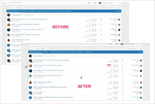Sticky Thread Separator (CSS)